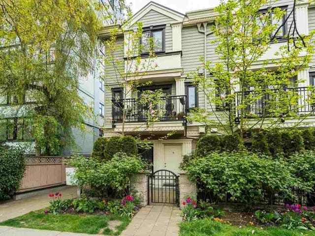 Townhouse for sale in Vancouver, Vancouver West, 3 1135 Barclay Street, 263062430 | Realtylink.org