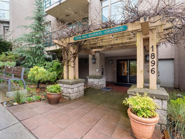 Apartment for sale in West Vancouver, West Vancouver, 205 1896 Marine Drive, 263067355 | Realtylink.org