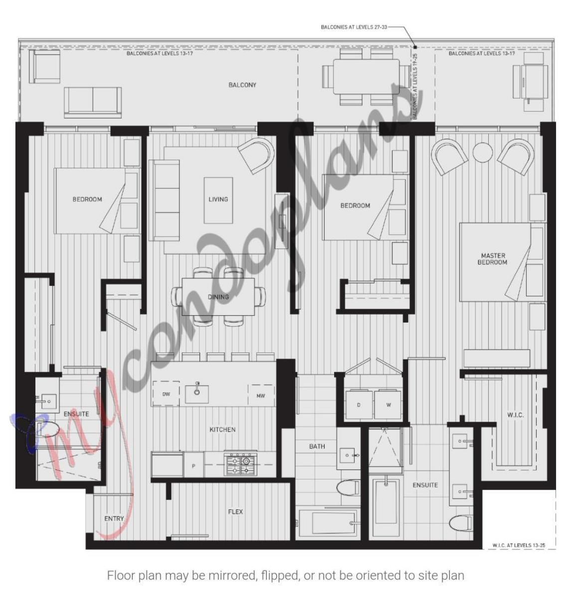 Apartment for sale in Vancouver, Vancouver West, 2807 1111 Richards Street, 263073111 | Realtylink.org