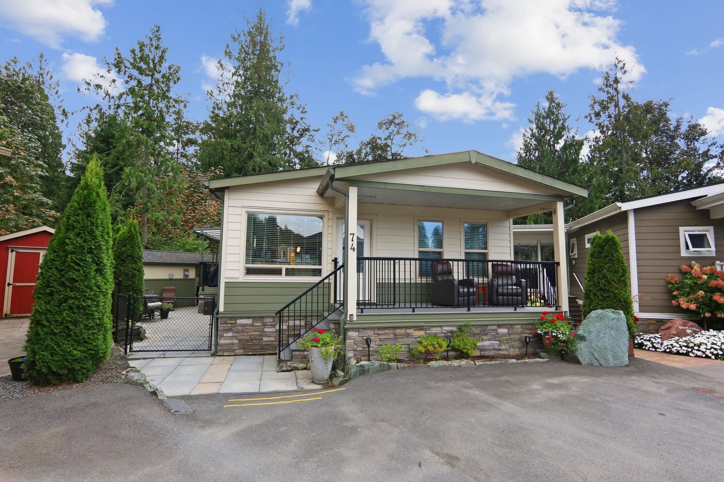 Manufactured Home for sale in Chilliwack, East Chilliwack, 74 53480 Bridal Falls Road, 263082319 | Realtylink.org