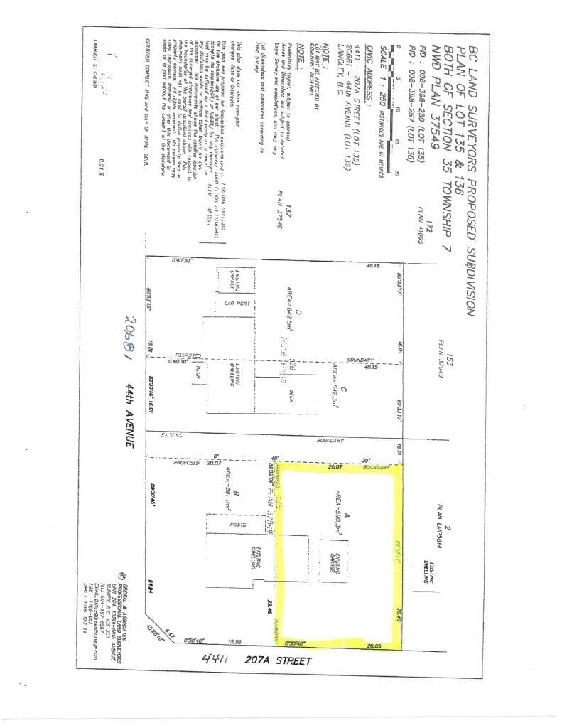 Lot for sale in Langley, Langley, 4425 207a Street, 263083034 | Realtylink.org