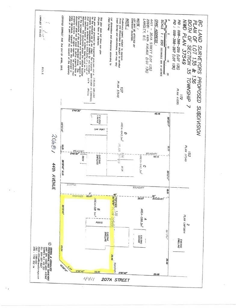 Lot for sale in Langley, Langley, 4415 207a Street, 263083050 | Realtylink.org