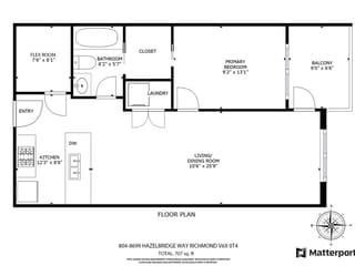Apartment for sale in Richmond, Richmond, 804 8699 Hazelbridge Way, 263085784 | Realtylink.org