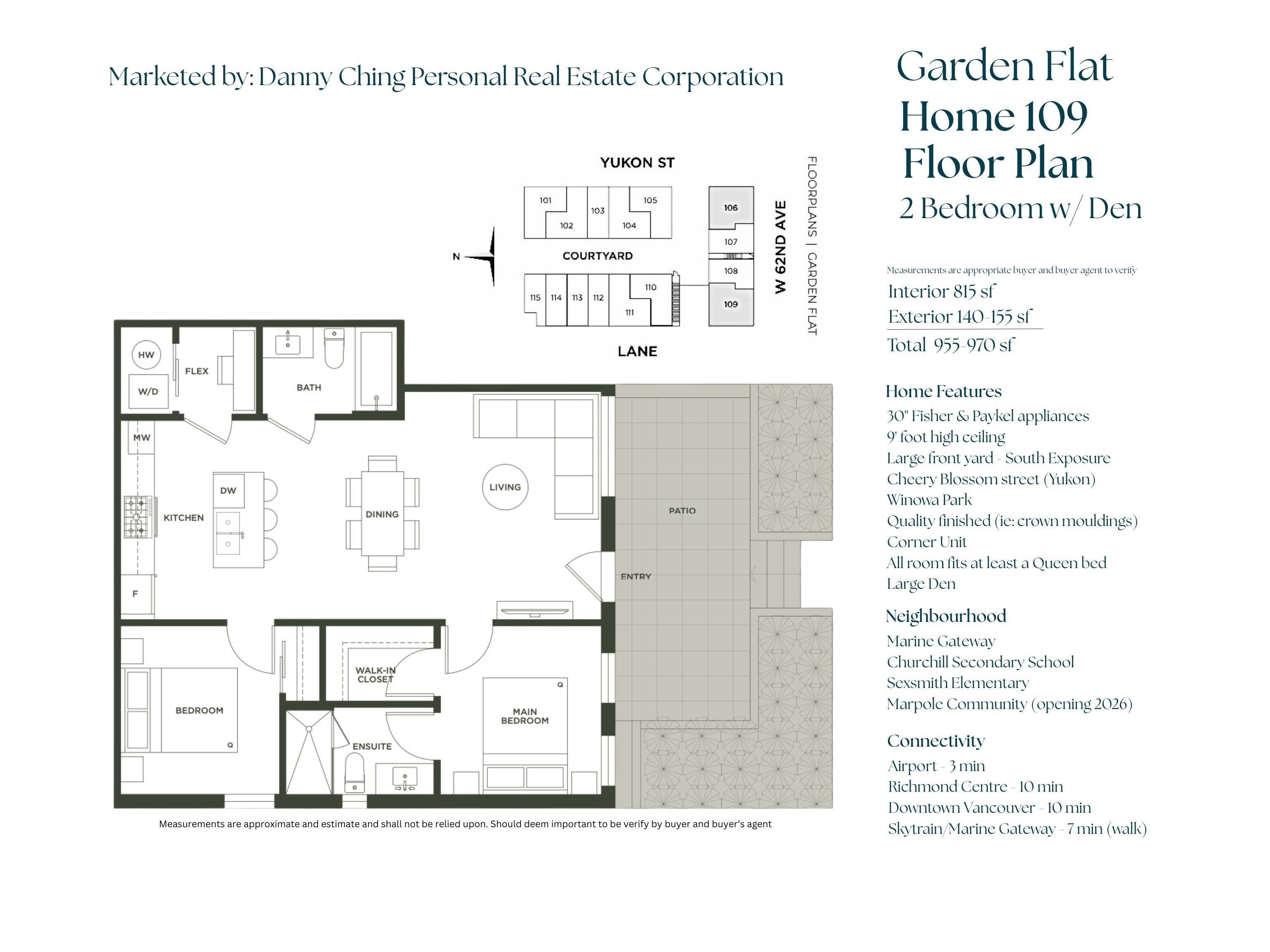 Apartment for sale in Vancouver, Vancouver West, 109 7789 Yukon Street, 263088725 | Realtylink.org