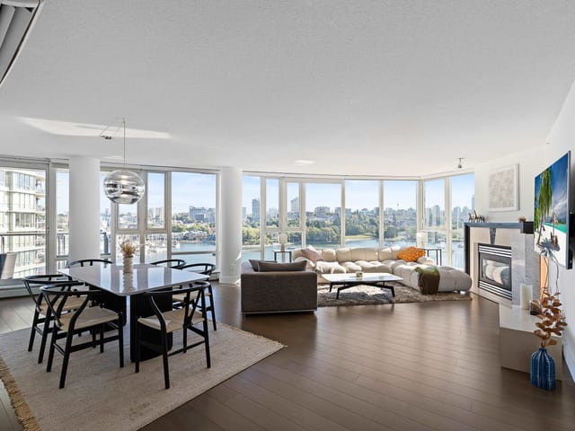 Apartment for sale in Vancouver, Vancouver West, 1202 1383 Marinaside Crescent, 263089303 | Realtylink.org