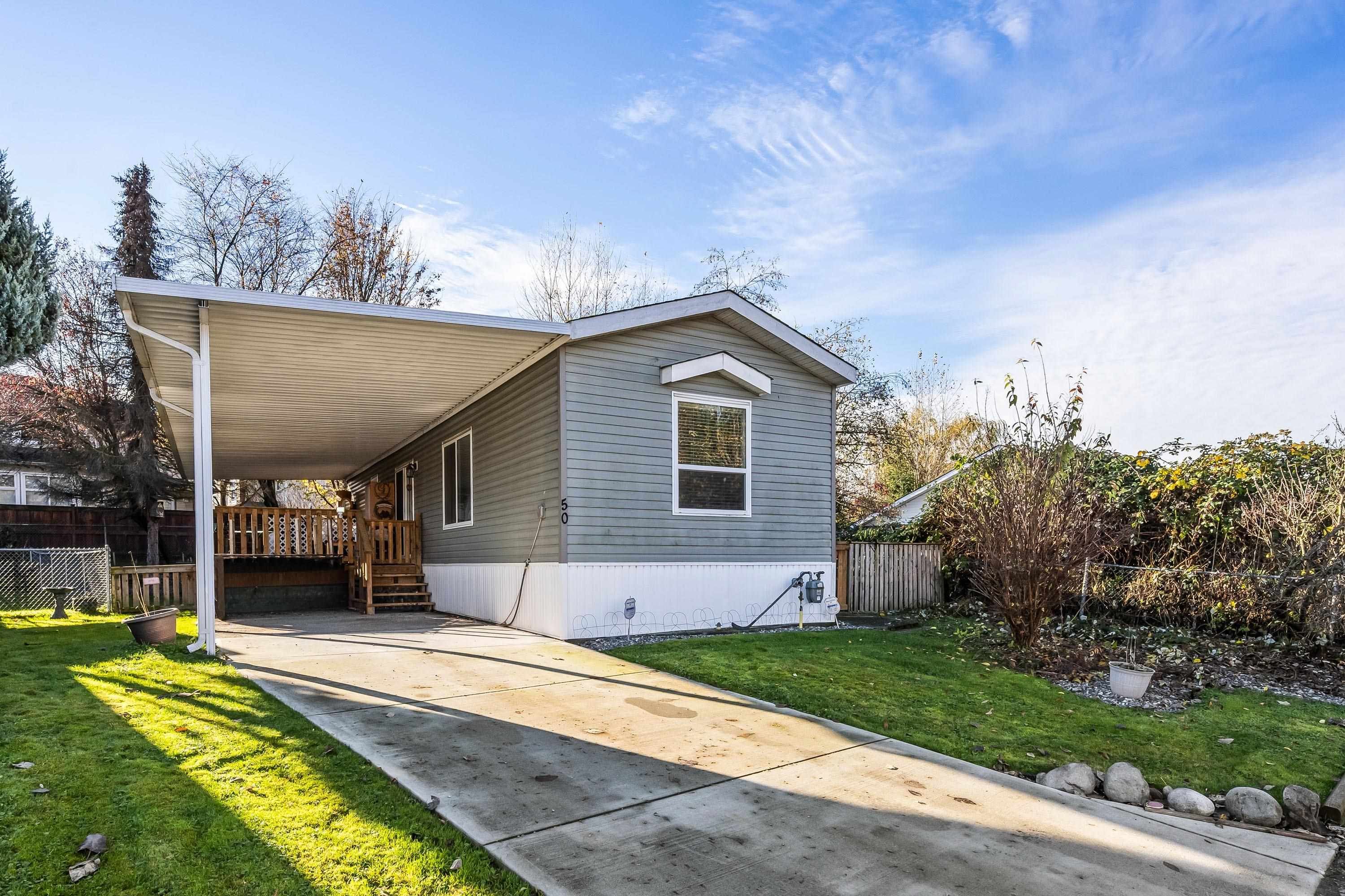 Manufactured Home for sale in Chilliwack, Sardis, 50 7610 Evans Road, 263090728 | Realtylink.org