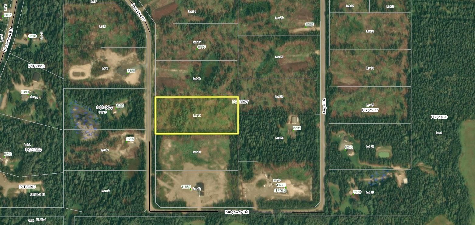 Lot for sale in Prince George, PG Rural North, Lot 15 Paradise Drive, 263092260 | Realtylink.org