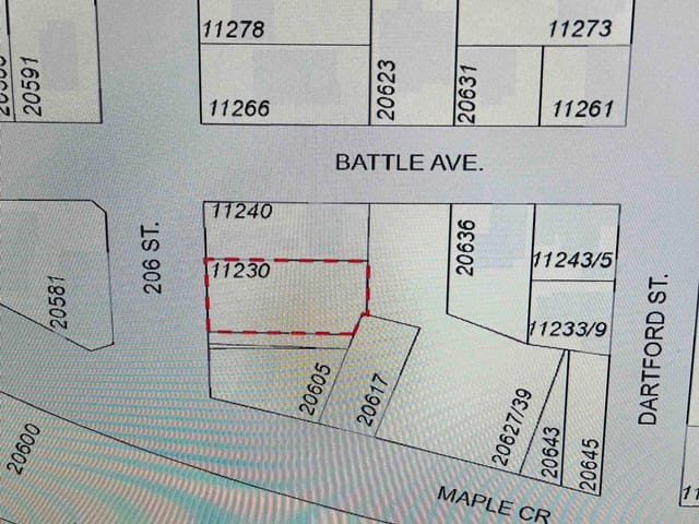 Lot for sale in Maple Ridge, Maple Ridge, 11230 206 Street, 263092563 | Realtylink.org