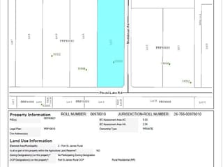 Lot for sale in Fort St. James, Fort St. James, Lot 3 Pinchi Lake Road, 263092591 | Realtylink.org