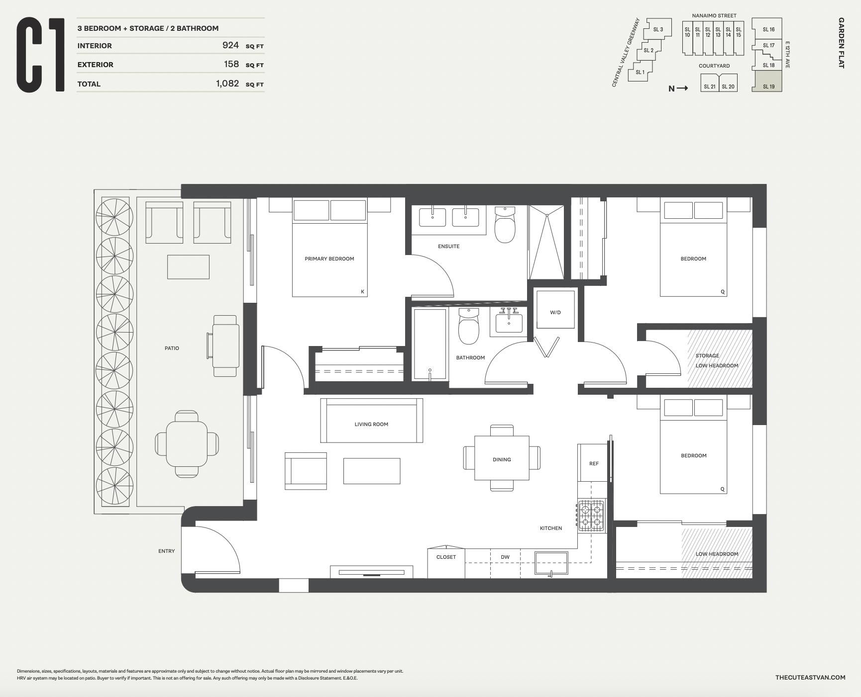 Townhouse for sale in Vancouver, Vancouver East, 104 2810 Nanaimo Street, 263092839 | Realtylink.org