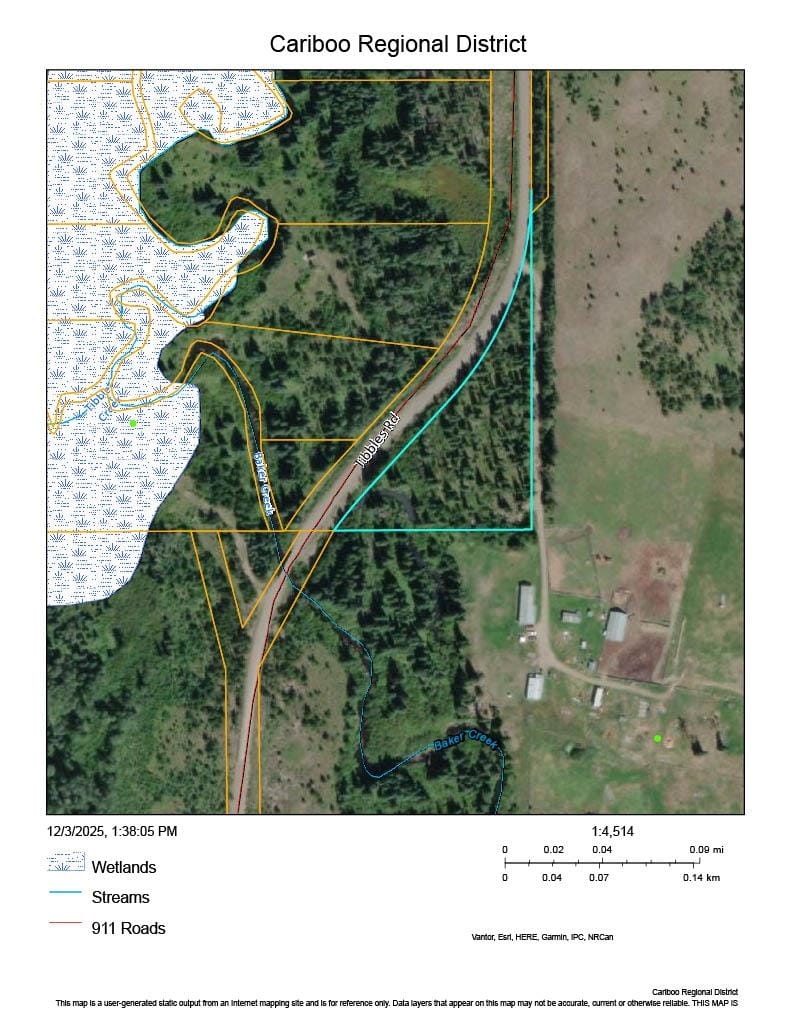 Lot for sale in Quesnel, Quesnel, Lot 1 Tibbles Road, 263093572 | Realtylink.org