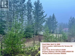 Lot for sale in Terrace, Terrace, 504 Williams Creek Road, 263093597 | Realtylink.org