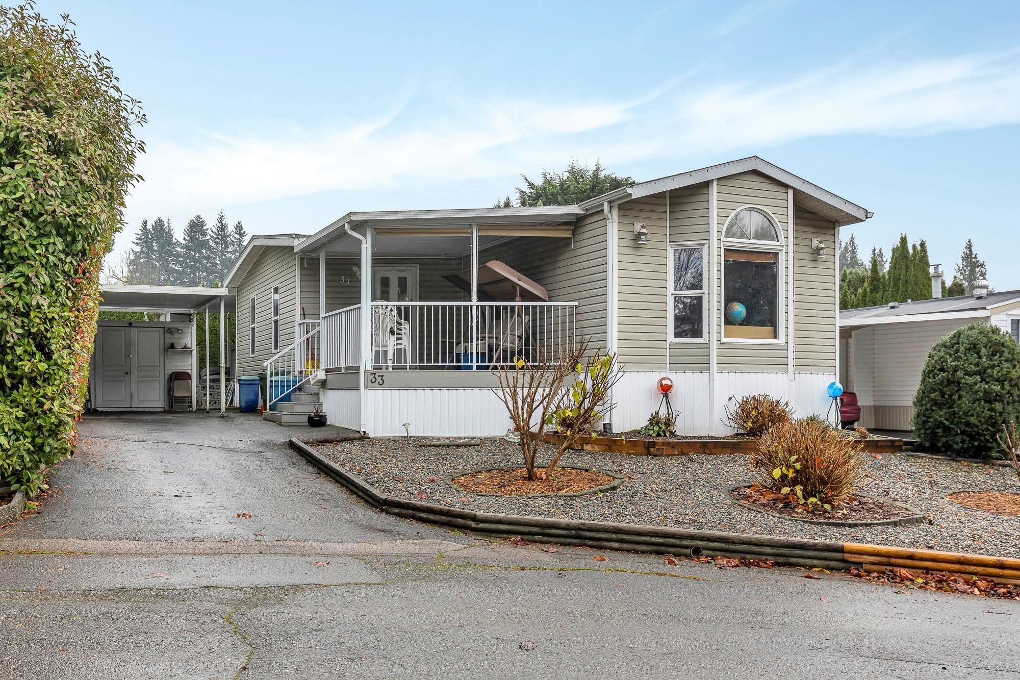 Manufactured Home for sale in Abbotsford, Abbotsford, 33 2035 Martens Street, 263093722 | Realtylink.org