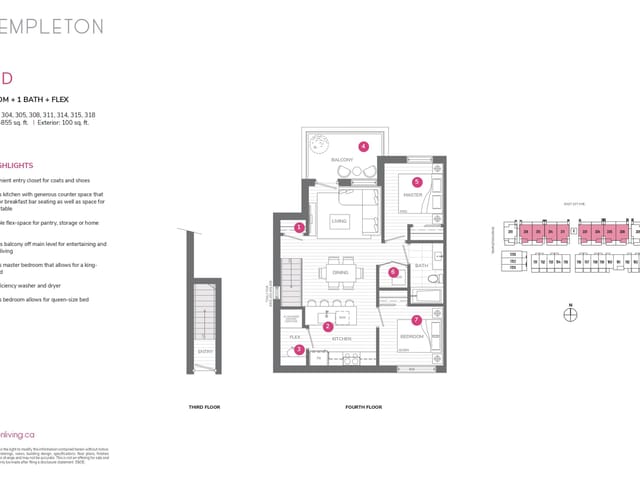 Townhouse for sale in Vancouver, Vancouver East, 308 2250 E 1st Avenue, 263093885 | Realtylink.org