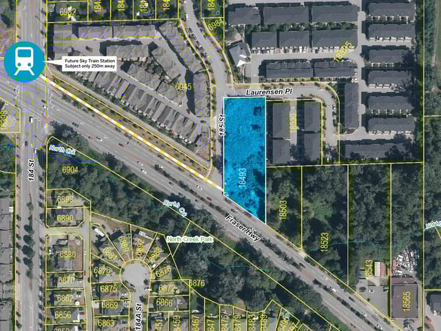 Lot for sale in Surrey, Cloverdale, 18493 Fraser Highway, 263094086 | Realtylink.org