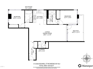 Apartment for sale in Richmond, Richmond, 512 6833 Buswell Street, 263097069 | Realtylink.org