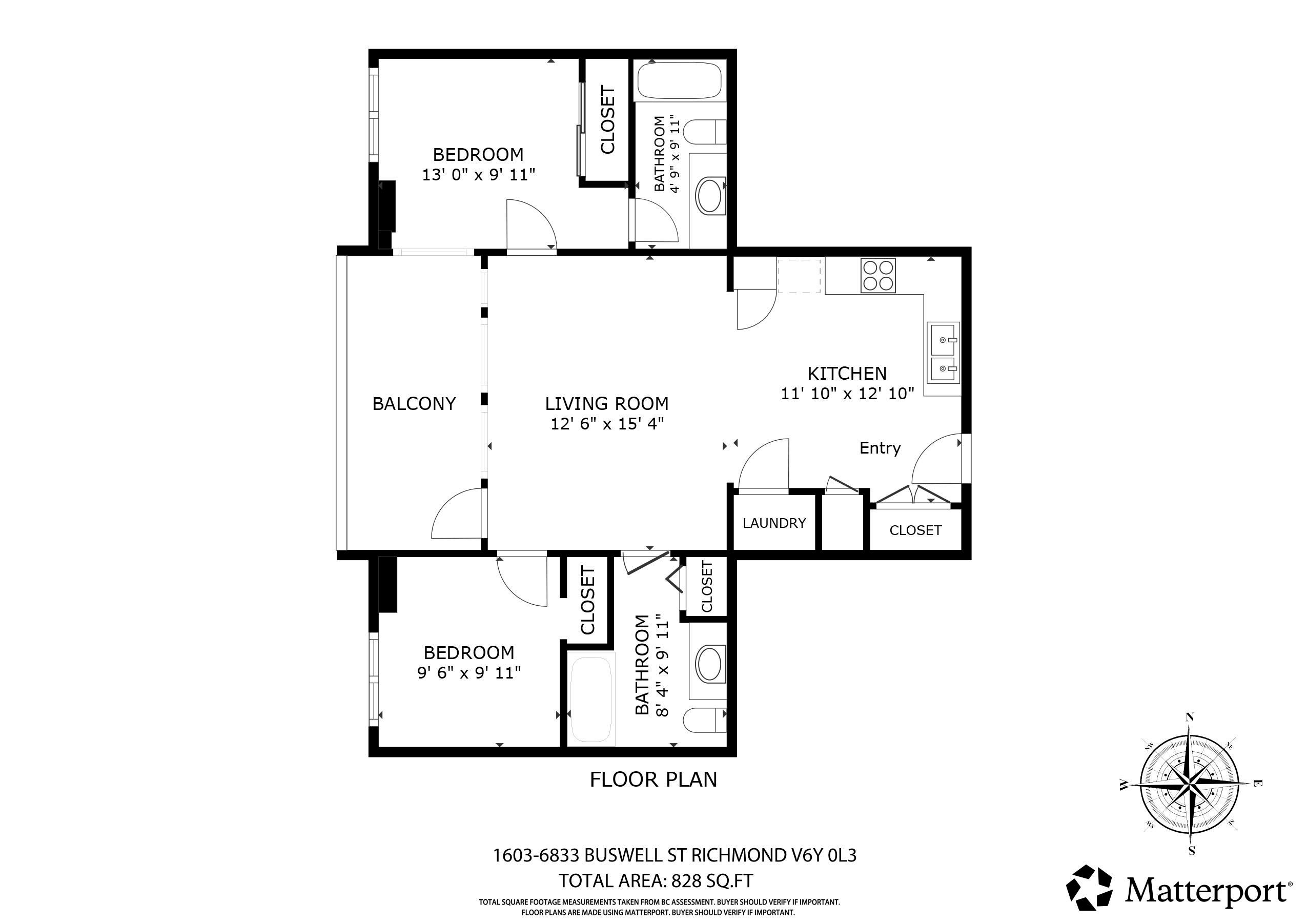 Apartment for sale in Richmond, Richmond, 1603 6833 Buswell Street, 263097151 | Realtylink.org