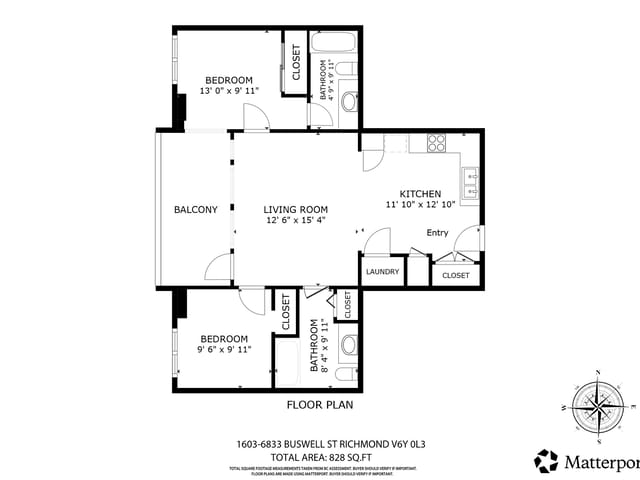 Apartment for sale in Richmond, Richmond, 1603 6833 Buswell Street, 263097151 | Realtylink.org