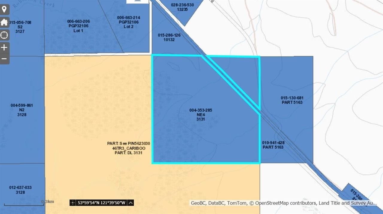 Lot for sale in Prince George, PG Rural East, Dl 3131 Upper Fraser Road, 263097822 | Realtylink.org