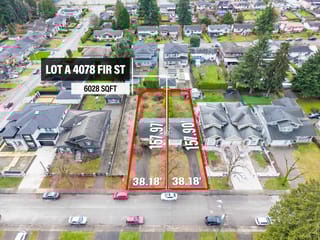Lot for sale in Burnaby, Burnaby South, LOT A 4078 Fir Street, 263098827 | Realtylink.org