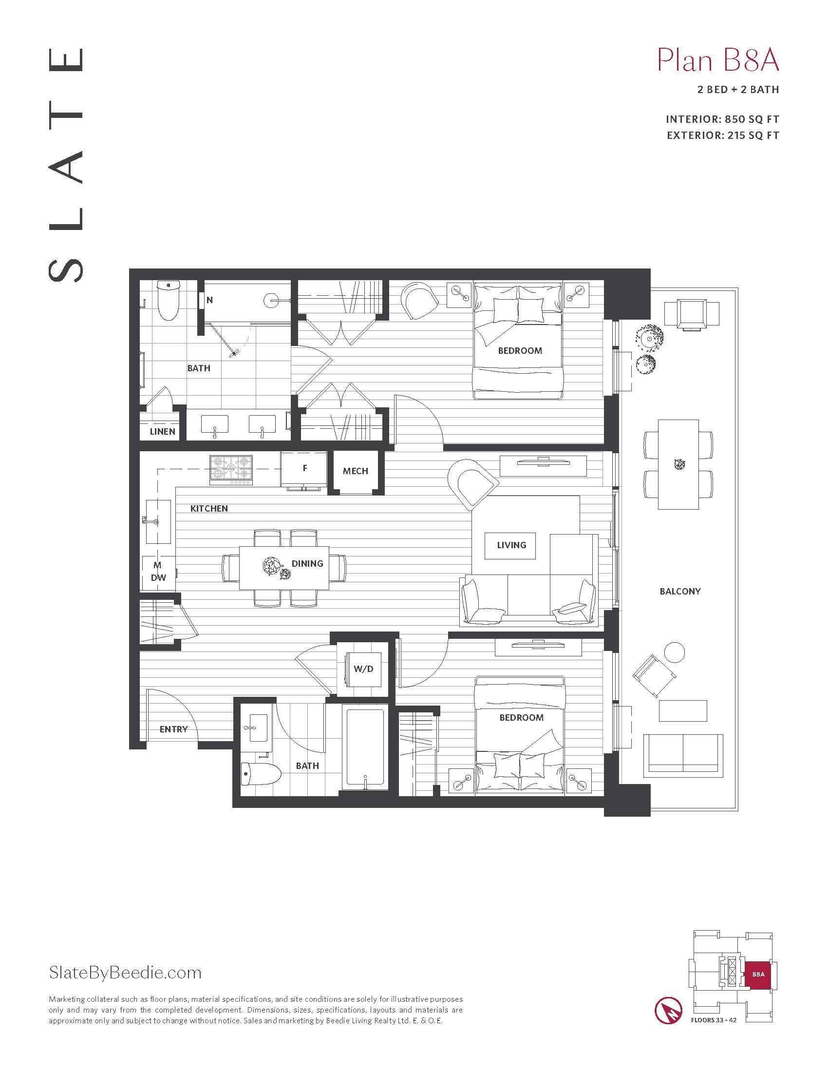 Apartment for sale in Burnaby, Burnaby North, 3804 2135 Springer Avenue, 263100068 | Realtylink.org