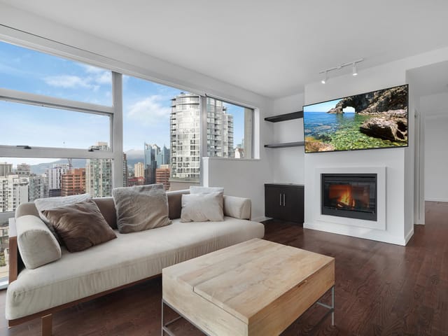 Apartment for sale in Vancouver, Vancouver West, 2404 1225 Richards Street, 263100189 | Realtylink.org