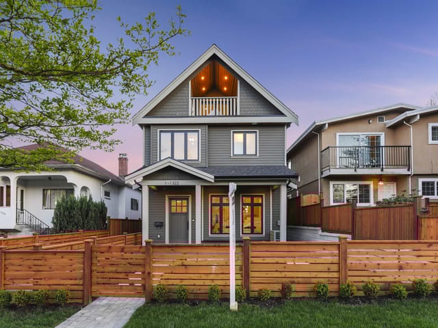 1/2 Duplex for sale in Vancouver, Vancouver East, 1 1322 E 13th Avenue, 263100344 | Realtylink.org