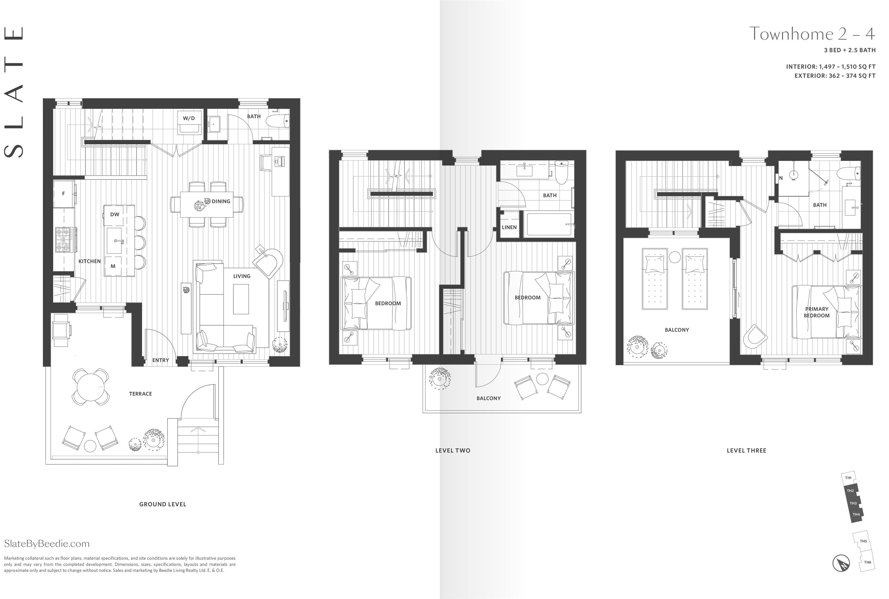 Townhouse for sale in Burnaby, Burnaby North, TH3 2135 Springer Avenue, 263100863 | Realtylink.org