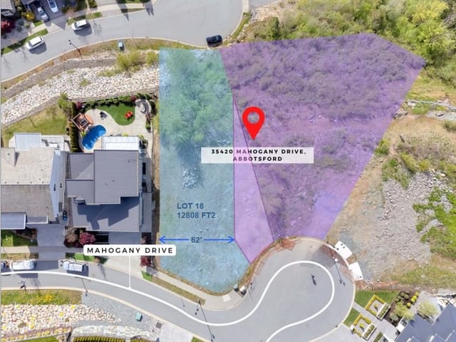 Lot for sale in Abbotsford, Abbotsford, Lot 18 35420 Mahogany Drive, 263100962 | Realtylink.org