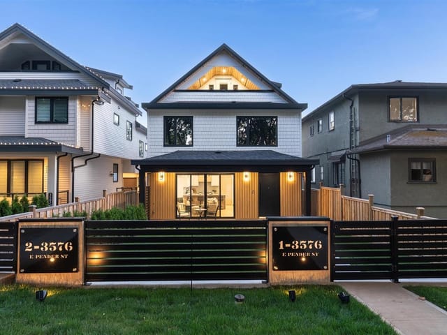 1/2 Duplex for sale in Vancouver, Vancouver East, 1 3576 E Pender Street, 263101604 | Realtylink.org