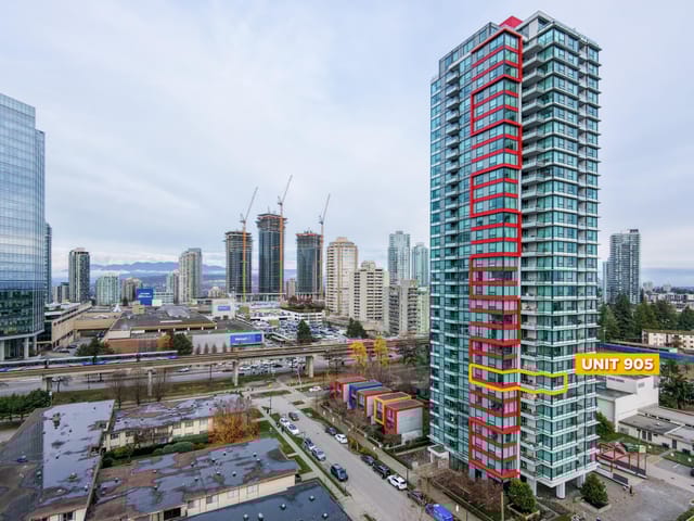 Apartment for sale in Burnaby, Burnaby South, 905 6658 Dow Avenue, 263103233 | Realtylink.org
