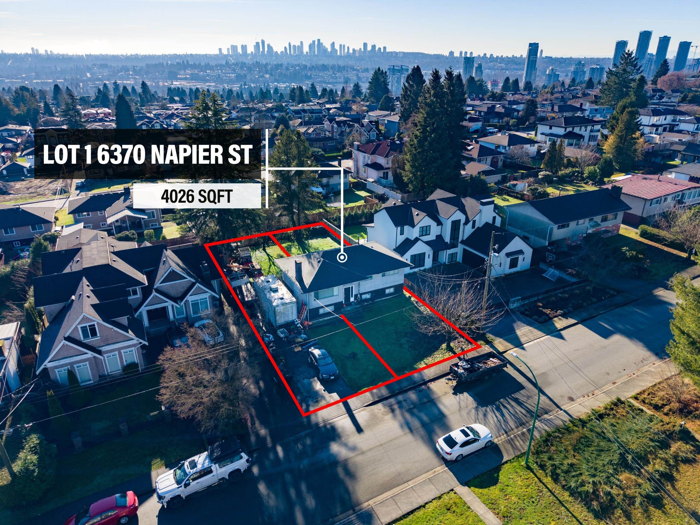 Lot for sale in Burnaby, Burnaby North, Lot 1 6370 Napier Street, 263103508 | Realtylink.org