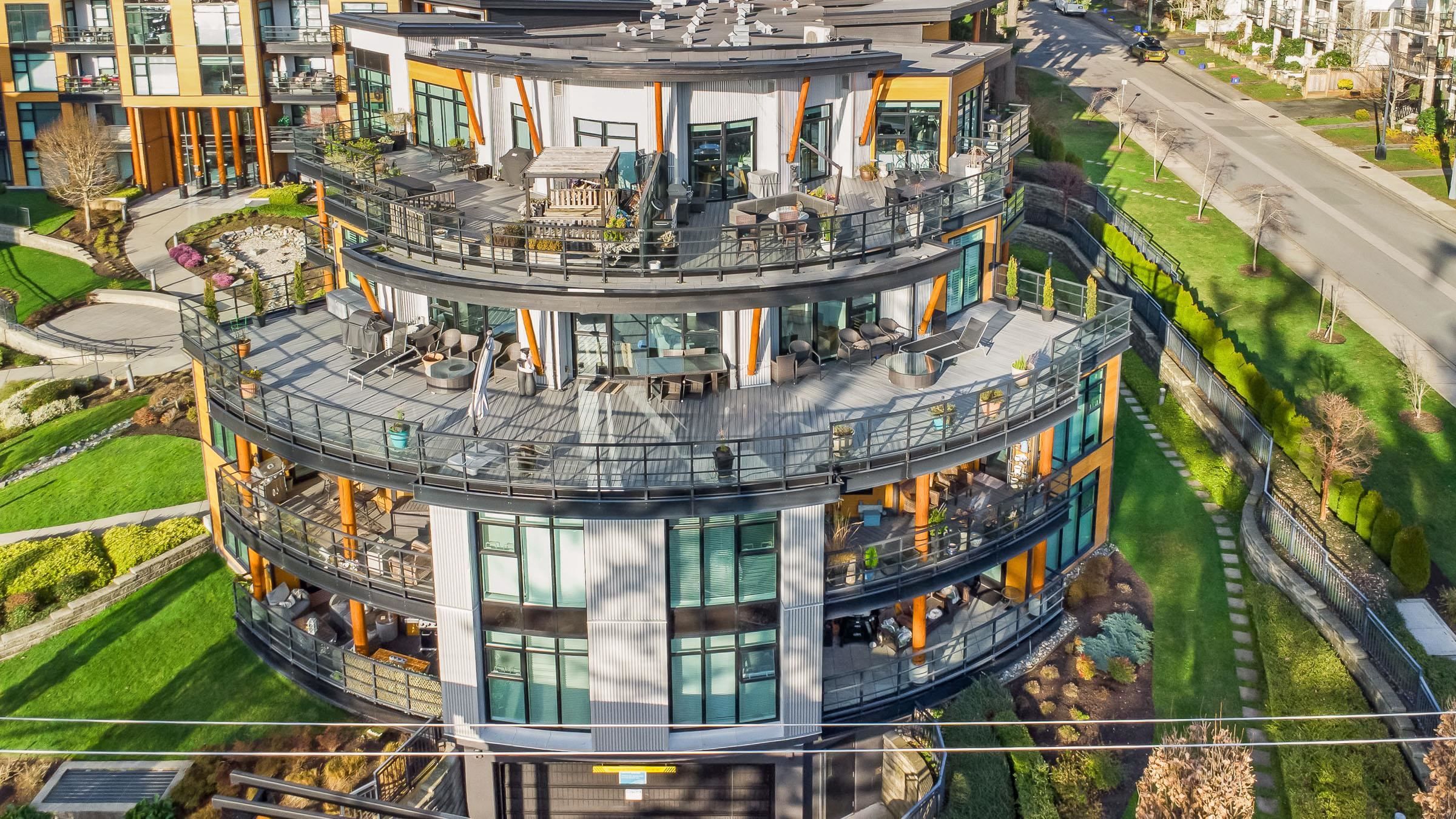 Apartment for sale in White Rock, South Surrey White Rock, 418 14855 Thrift Avenue, 263104075 | Realtylink.org