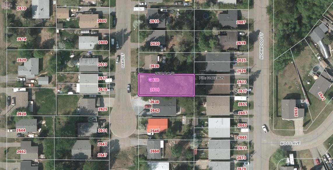 Lot for sale in Prince George, PG City Central, 2630 Oak Street, 263104308 | Realtylink.org