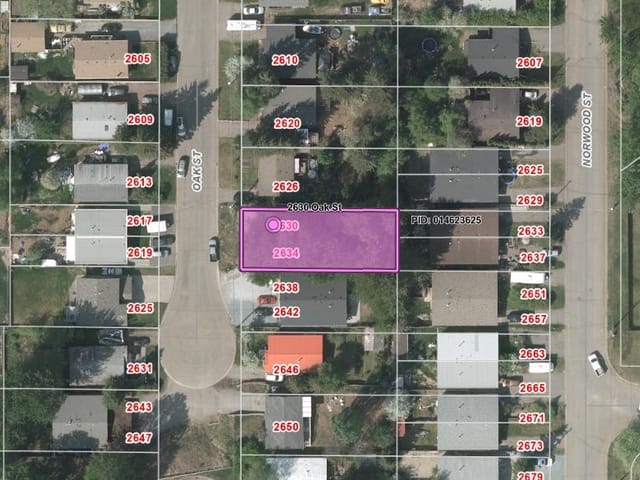 Lot for sale in Prince George, PG City Central, 2630 Oak Street, 263104308 | Realtylink.org