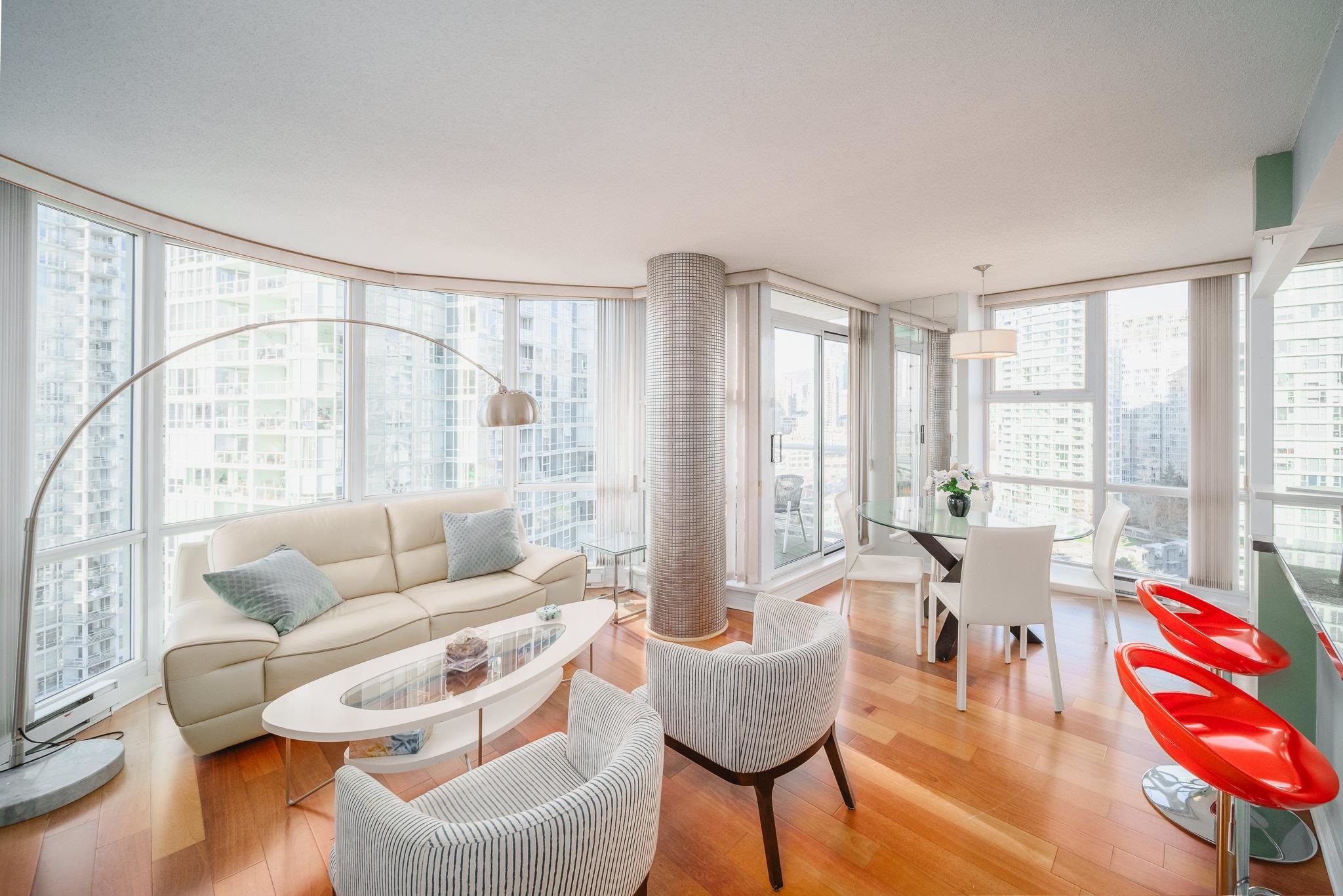 Apartment for sale in Vancouver, Vancouver West, 1906 1077 Marinaside Crescent, 263105174 | Realtylink.org