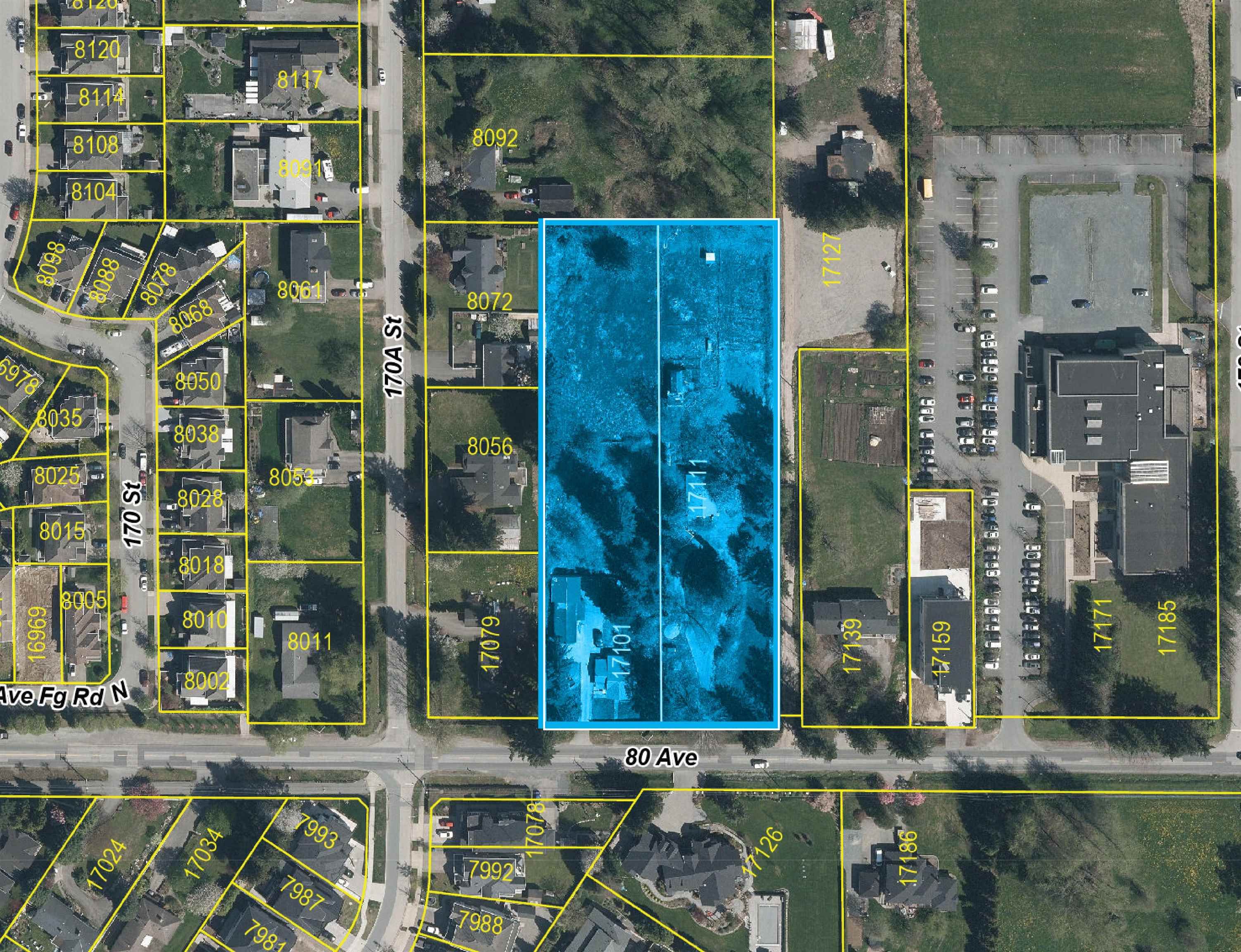 Lot for sale in Surrey, Surrey, 17111 + 17101 80 Avenue, 263106162 | Realtylink.org
