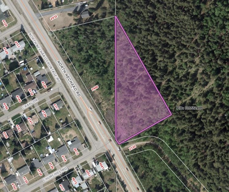 Lot for sale in Prince George, PG City North, 2400 North Nechako Road, 263106527 | Realtylink.org
