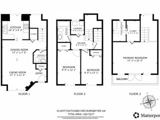 Townhouse for sale in Burnaby, Burnaby South, 54 6577 Southoaks Crescent, 263107829 | Realtylink.org
