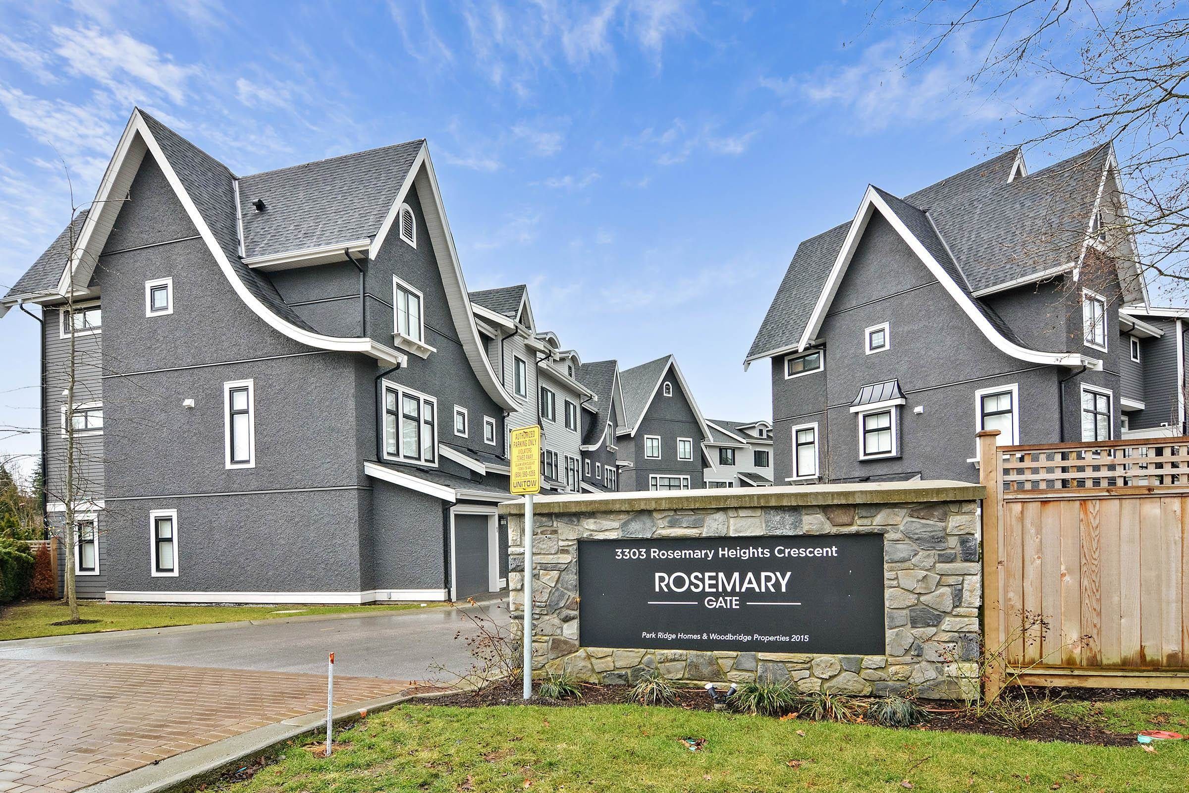 Townhouse for sale in Surrey, South Surrey White Rock, 17 3303 Rosemary Heights Crescent, 263109240 | Realtylink.org