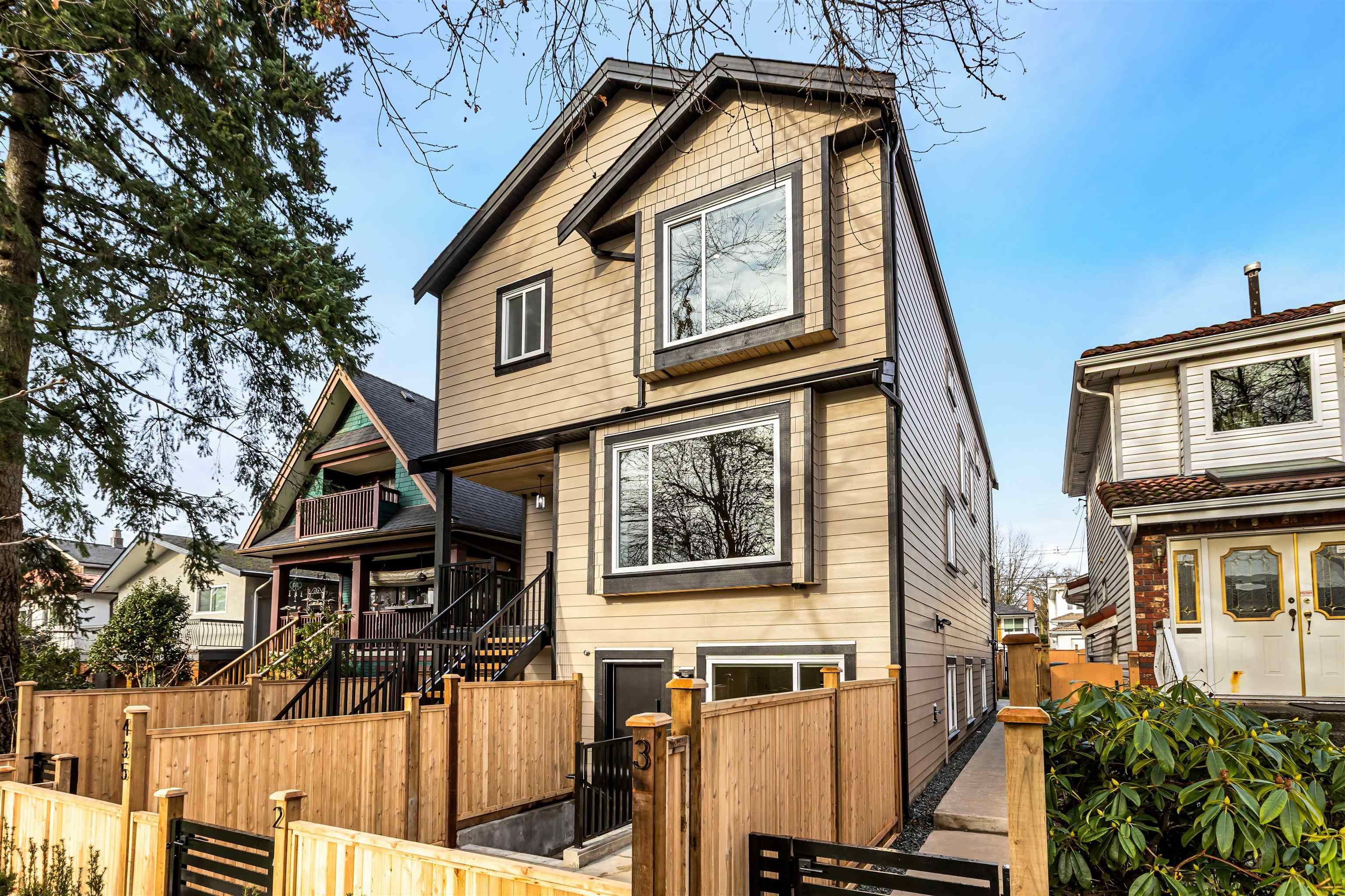 1/2 Duplex for sale in Vancouver, Vancouver East, 1 435 E 47th Avenue, 263110883 | Realtylink.org