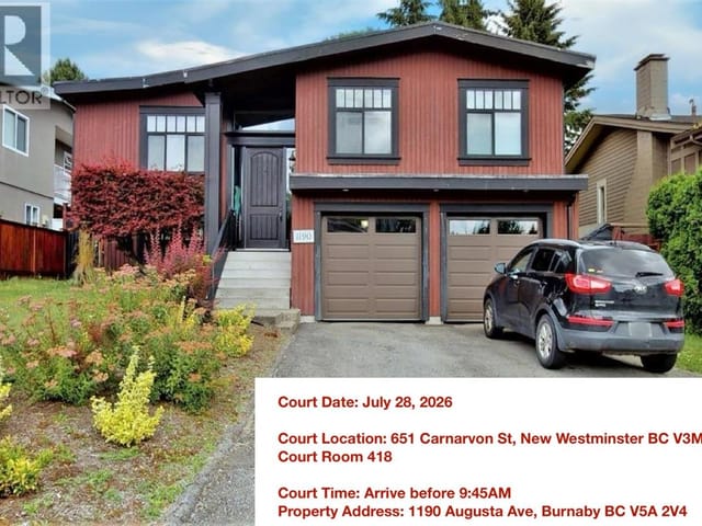 House for sale in Burnaby, Burnaby North, 1190 Augusta Avenue, 263112415 | Realtylink.org