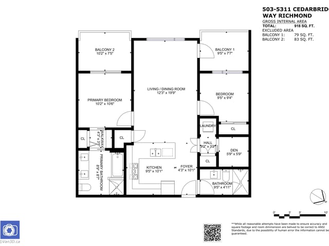 Apartment for sale in Richmond, Richmond, 503 5311 Cedarbridge Way, 263113728 | Realtylink.org