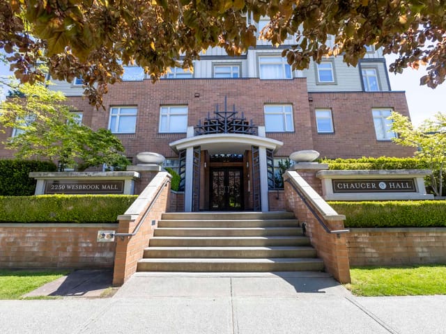 Apartment for sale in Vancouver, Vancouver West, 419 2250 Wesbrook Mall, 263114395 | Realtylink.org