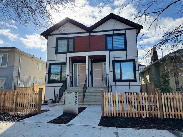 1/2 Duplex for sale in Vancouver, Vancouver East, 2828 Cheyenne Avenue, 263114564 | Realtylink.org