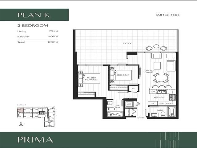 Apartment for sale in Richmond, Richmond, 506 6833 Buswell Street, 263115138 | Realtylink.org