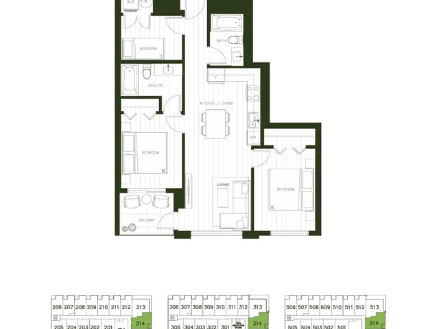 Apartment for sale in Surrey, North Surrey, 314 15258 102a Avenue, 263115540 | Realtylink.org