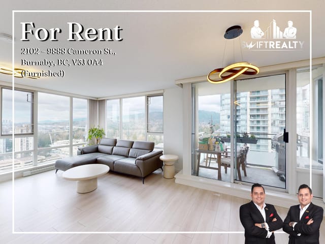 Apartment for rent in Burnaby, Burnaby North, 2102 9888 Cameron Street, 263115985 | Realtylink.org