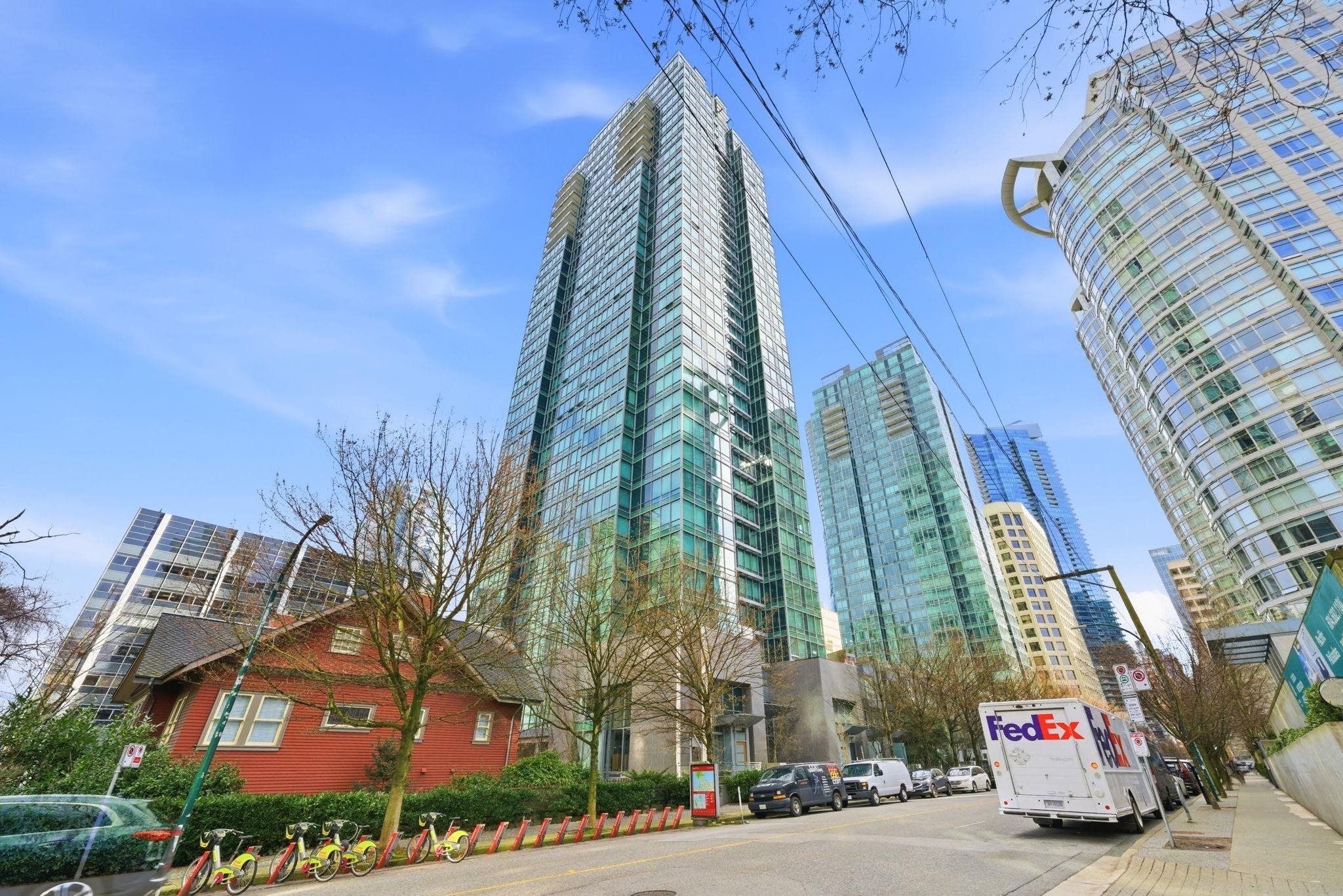 Apartment for sale in Vancouver, Vancouver West, 1903 1288 W Georgia Street, 263116631 | Realtylink.org