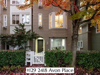 Townhouse for sale in Port Coquitlam, Port Coquitlam, 129 2418 Avon Place, 263117393 | Realtylink.org